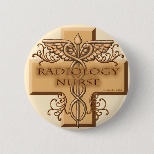 Radiology Nurse Caduceus  pin