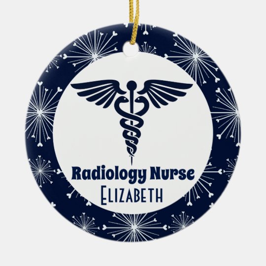 Radiology Nurse Gift Idea Christmas Ornament Zazzle.co.uk