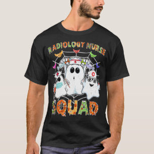 Radiology Nurse Squad Boo Halloween Matching T-Shirt