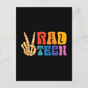 Radiology Rad Tech Radiologist Xray Technician Holiday Postcard