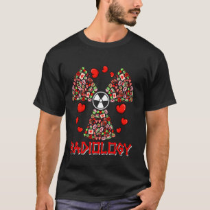 Radiology Rad Tech Radiologist Xray Valentine's Da T-Shirt