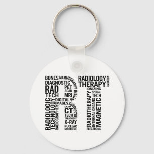 Radiology RT Rad Tech Key Ring