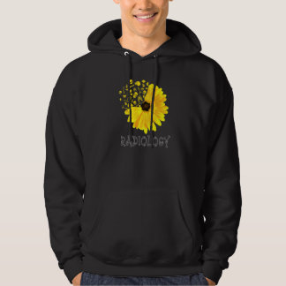 Radiology Sunflower Tech Radiologist X Ray Radiogr Hoodie