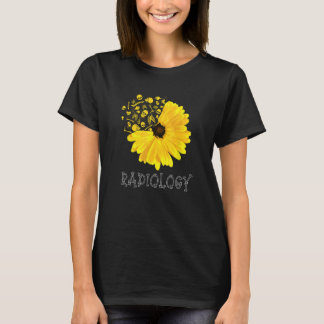 Radiology SunFlower Tech Radiologist X-Ray Radiogr T-Shirt