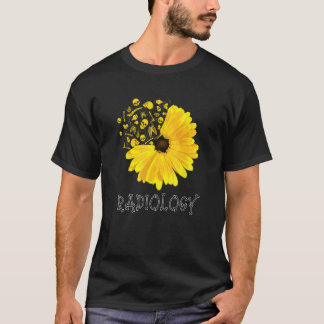 Radiology SunFlower Tech Radiologist X-Ray Radiogr T-Shirt