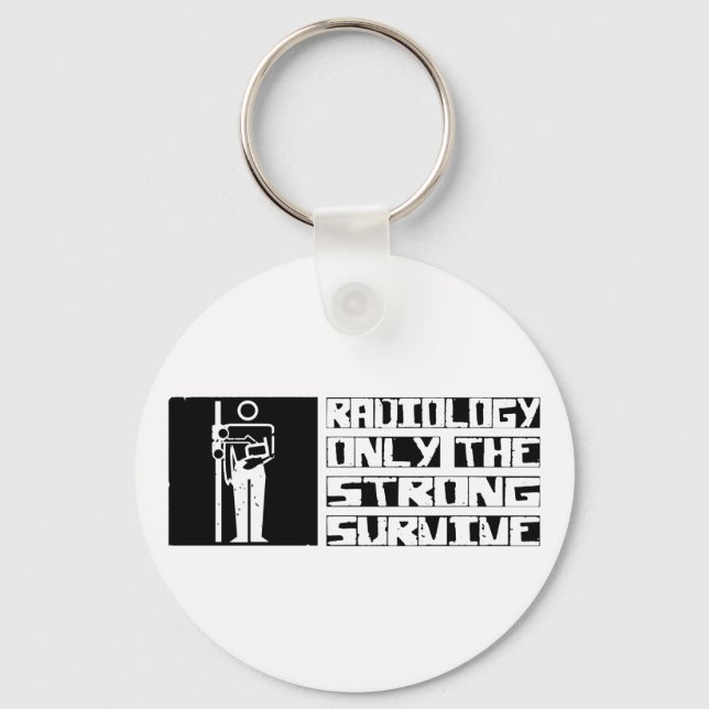 Radiology Survive Key Ring (Front)