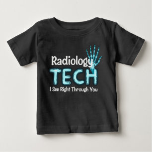 Radiology Tech Humour X Ray Baby T-Shirt