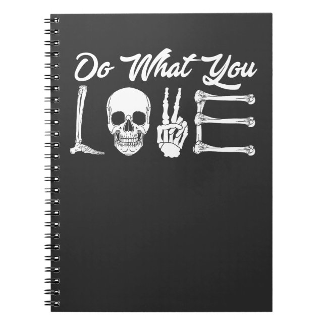 Radiology Tech Love X-Ray RTR Hospital Nurse Notebook (Front)