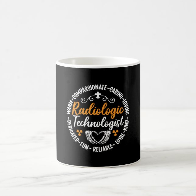 Radiology Tech Radiologic Technologist Nurse Xray Coffee Mug (Center)