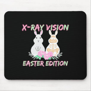 Radiology Tech Xray Vision Easter Edition Bunny Ea Mouse Mat