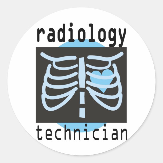 Radiology Technician Classic Round Sticker (Front)