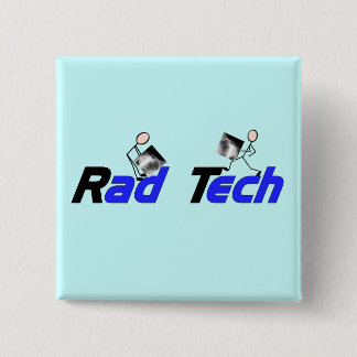Radiology Technician "Rad Tech" Gifts 15 Cm Square Badge