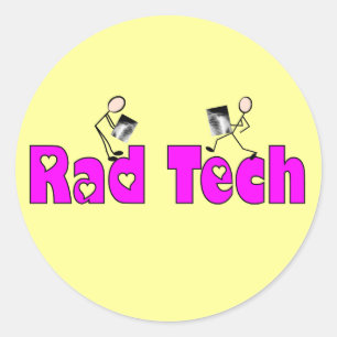 Radiology Technician "Rad Tech" Gifts Classic Round Sticker