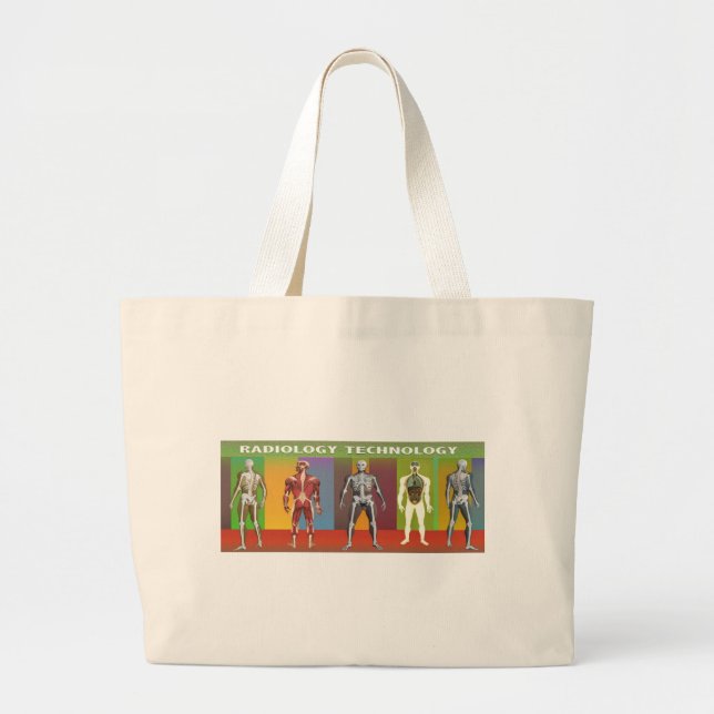 RADIOLOGY TECHNOLOGY APPLIED SCIENCE LARGE TOTE BAG (Front)