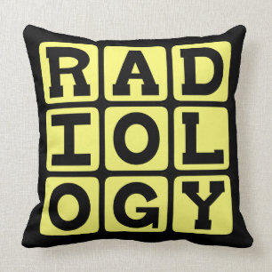 Radiology, The Study of Medical Imaging Cushion