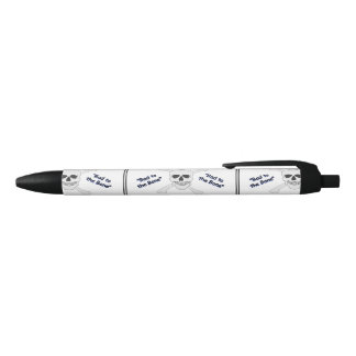 RADIOLOGY Transcriptionist Bad To Bone Black Ink Pen