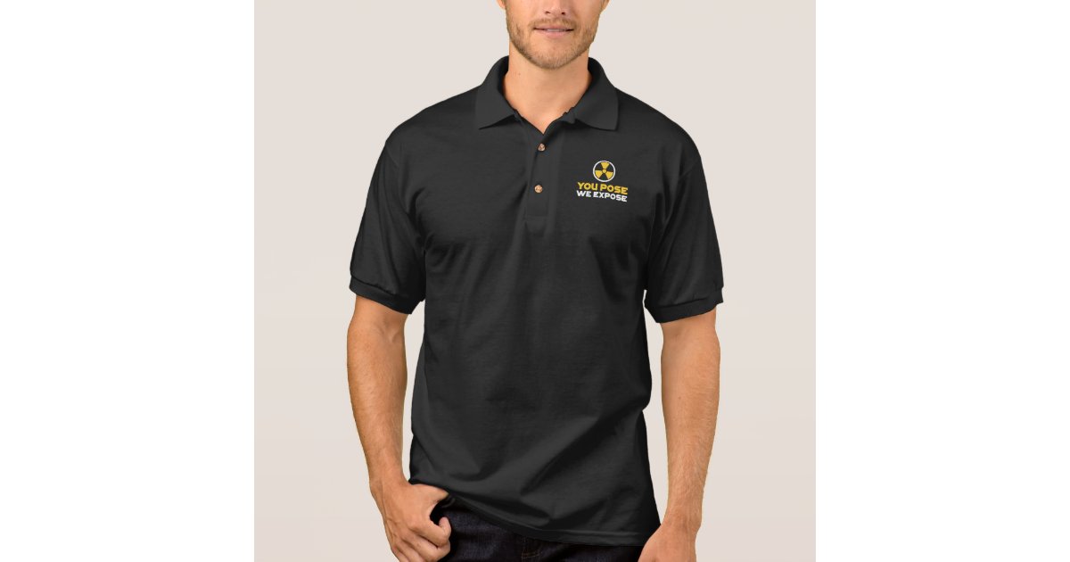 Radiology XRay Tech Gift Radioactive nuclear Polo Shirt Zazzle