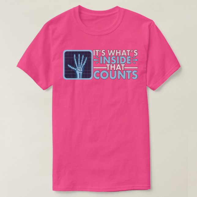 Radiology Xray Rad Tech Pharmacy Tech Phlebotomist T-Shirt (Design Front)