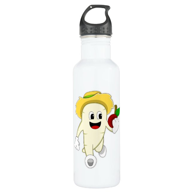 Radish as Farmer with Fruit 710 Ml Water Bottle (Front)