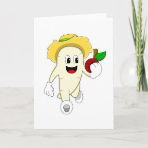 Radish as Farmer with Fruit Card