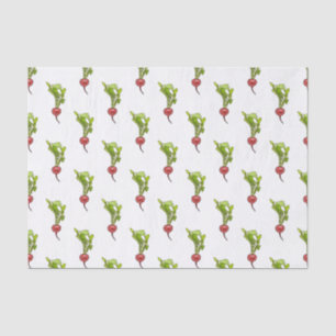 Radish cartoon illustration  tissue paper