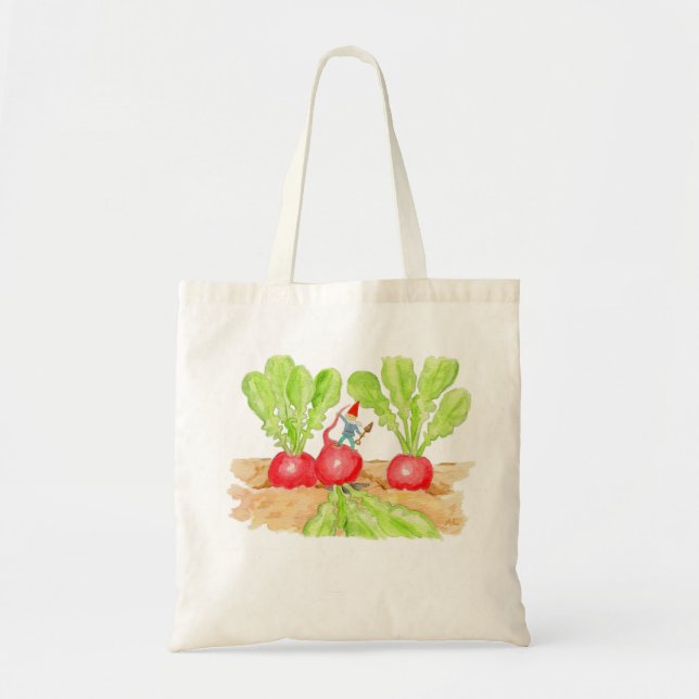Radish Gnome tote bag (Front)