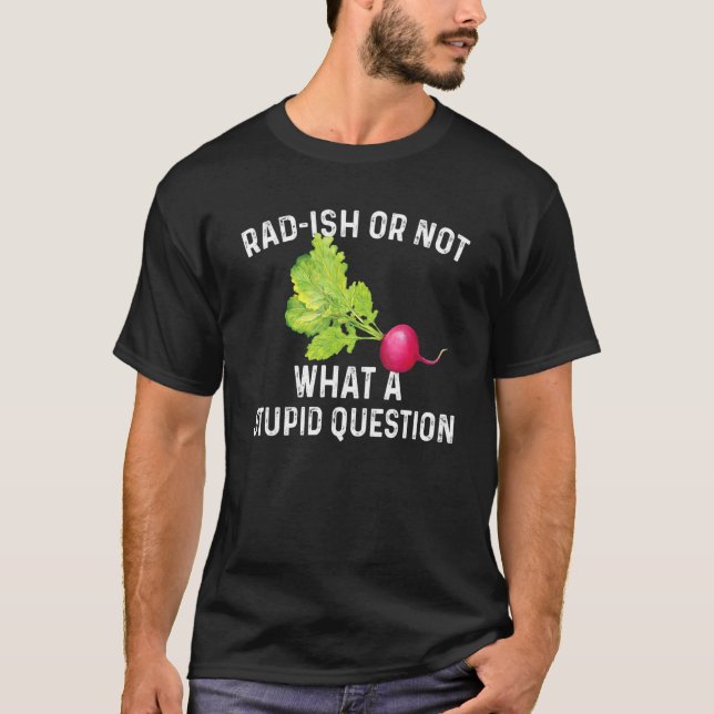   Radish Pun Vegetable Outfit   Radishes T-Shirt (Front)