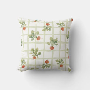 Radish summer picnic cushion