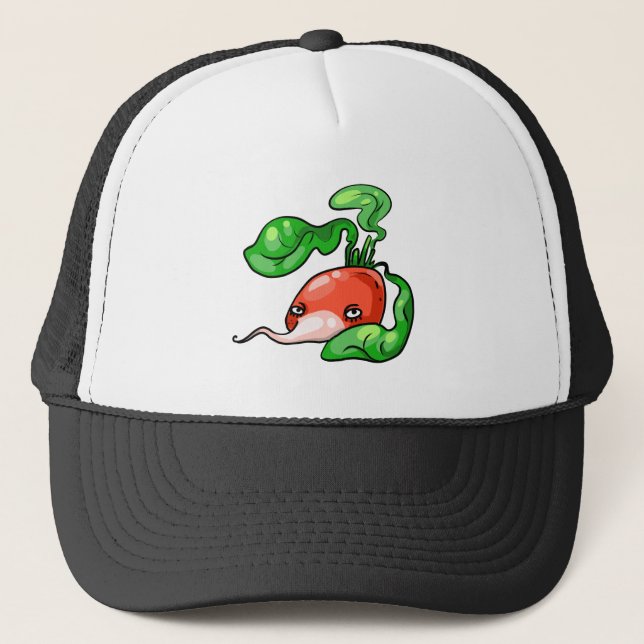 radish trucker hat (Front)