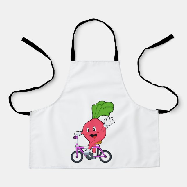 Radish with Bicycle Apron (Front)