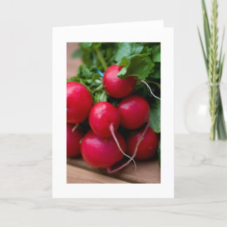 Radishes Card