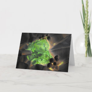 "Radishes" Digitally Altered Still Life with Stems Card