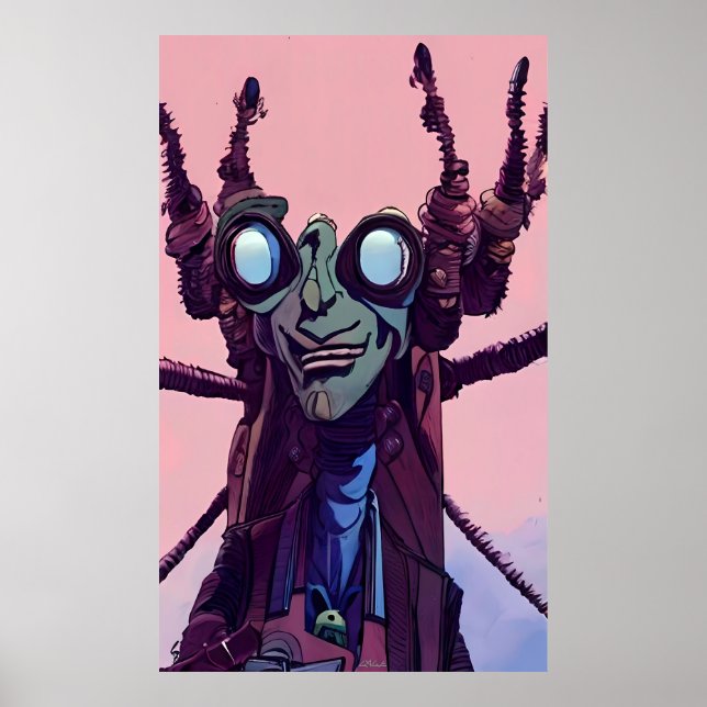 Radium Dreams - Ken Gauge Art Poster (Front)