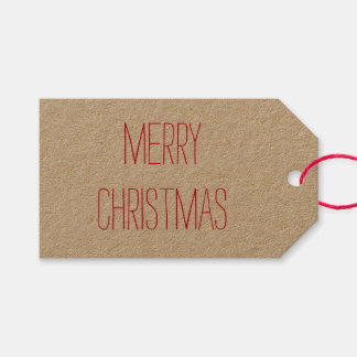 Rae Dunn Inspired Christmas Gift Tags