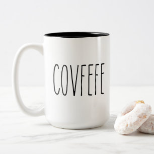 RAE DUNN Inspired Covfefe Mug