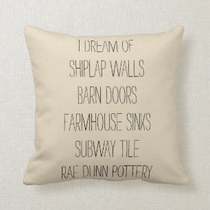 Rae Dunn Inspired Farmhouse Pillow