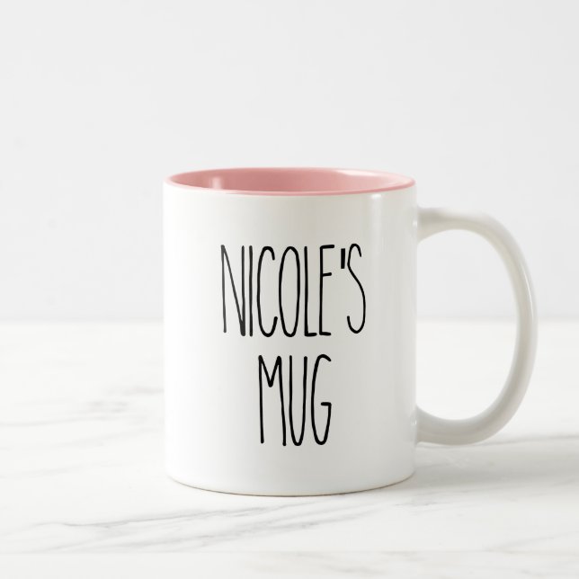 RAE DUNN Inspired Nicole's Coffee Mug (Right)