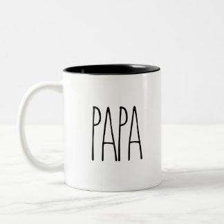 RAE DUNN Inspired PAPA Coffee Mug
