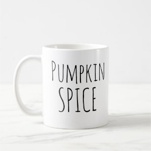 Rae Dunn Inspired Pumpkin Spice Fall Coffee Mug
