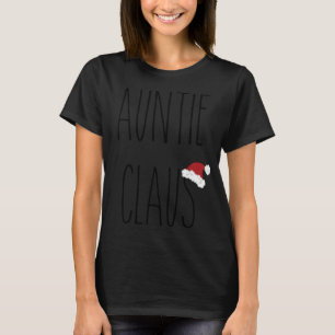 Rae inspired Dunn Auntie Claus Santa Christmas aun T-Shirt
