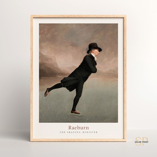 Raeburn Vintage Art Print Skating Minister (Creator Uploaded)