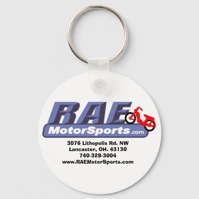 raeMotorSports Key Chain (Front)