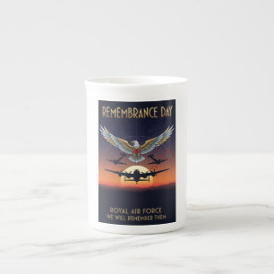 RAF Art Deco Remembrance Day Edition Bone China Mug