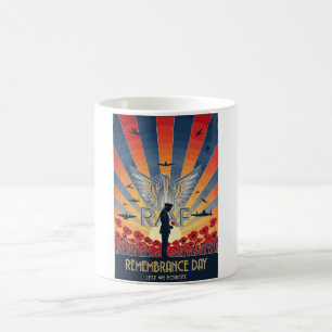 RAF Art Deco Remembrance Day Edition Coffee Mug