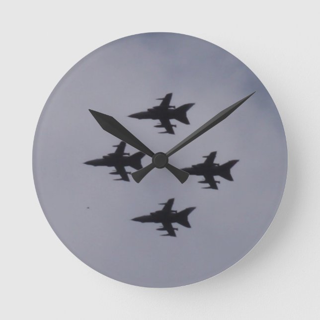 RAF Tornados Round Clock (Front)