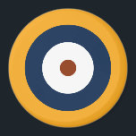 RAF Type A.1 Roundel Magnet<br><div class="desc">RAF Type A.1 Roundel. #BMFA</div>