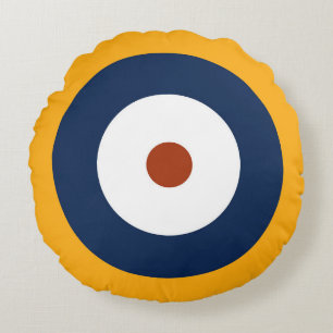 RAF Type A.1 Roundel Round Cushion