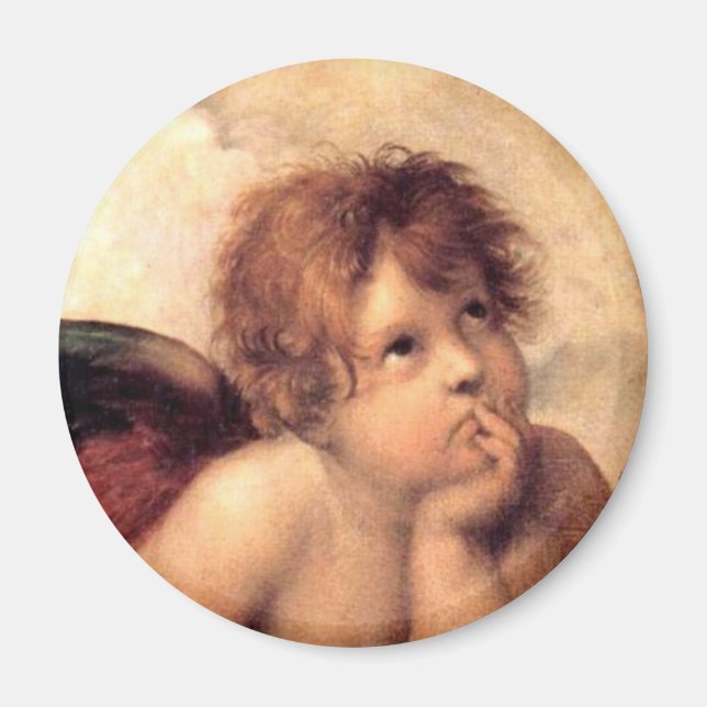 Rafael's Putti Magnet (Front)
