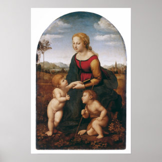 Raffaello Sanzio da Urbino — la belle jardiniere Poster