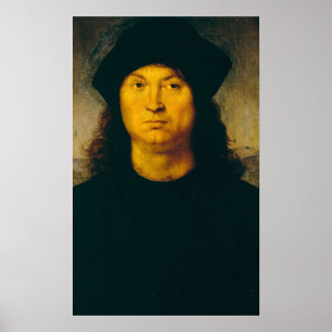 Raffaello Sanzio da Urbino - ritratto di uomo 1 Poster